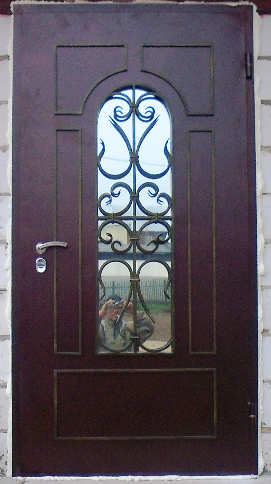 Входные двери с ковкой 